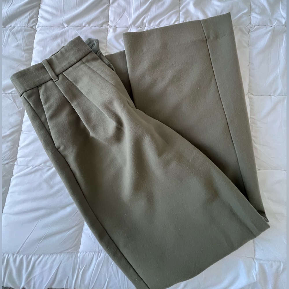 Abercrombie & Fitch Olive Green Trousers